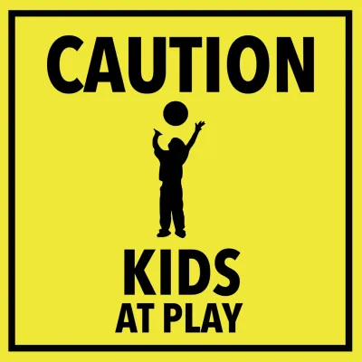 Custom Outdoor Yard Signs Multiple Sizes Kids At Play