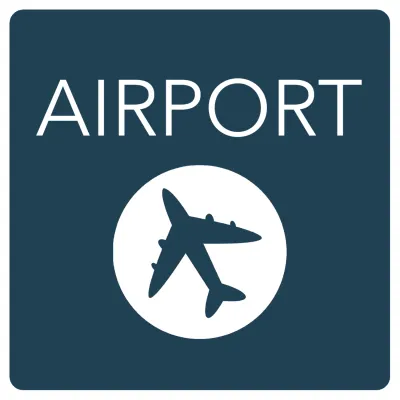 Custom Outdoor Yard Signs Multiple Sizes Airport Way