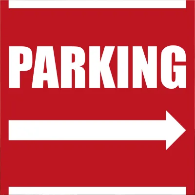 Custom Outdoor Yard Signs Multiple Sizes Parking Sign