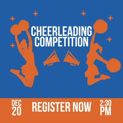 Custom Outdoor Yard Signs Multiple Sizes Cheerleading Competition