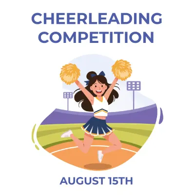 Custom Outdoor Yard Signs Multiple Sizes Cheer Competition