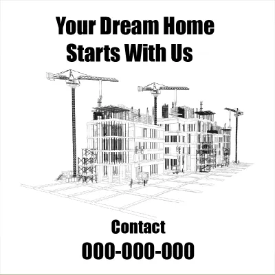 Custom Outdoor Yard Signs Multiple Sizes Your Dream Home