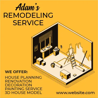 Custom Outdoor Yard Signs Multiple Sizes Remodeling Service