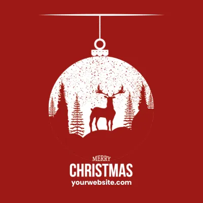 Custom Outdoor Yard Signs Multiple Sizes Reindeers