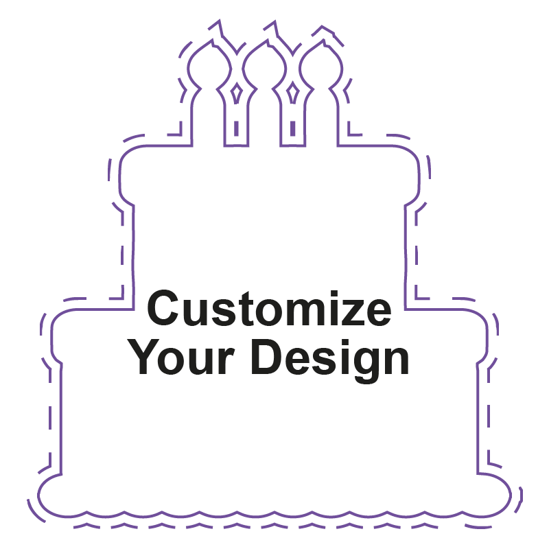 Custom Outdoor Die-Cuts Sign Multiple Sizes