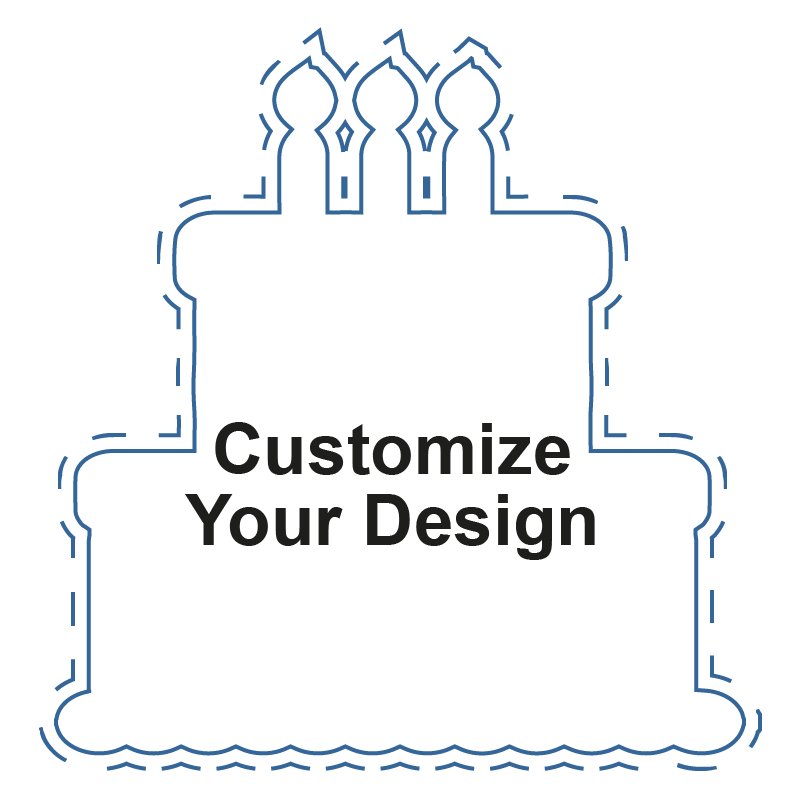 Custom Outdoor Die-Cuts Sign Multiple Sizes