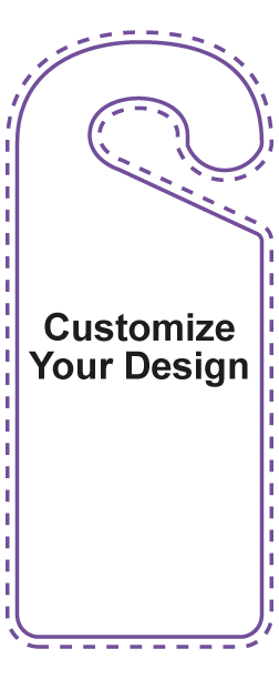Custom Outdoor Door Hangers Multiple Sizes