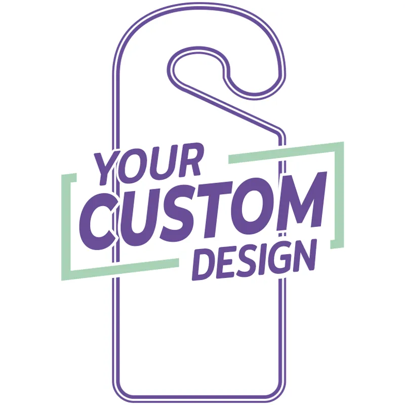 Custom Outdoor Door Hangers Multiple Sizes