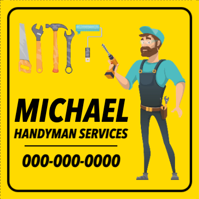 Custom Outdoor Yard Signs Multiple Sizes Handyman Services
