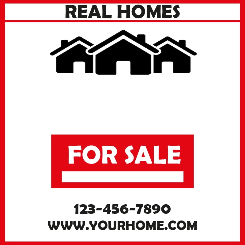 Custom Outdoor Yard Signs Multiple Sizes Real Home