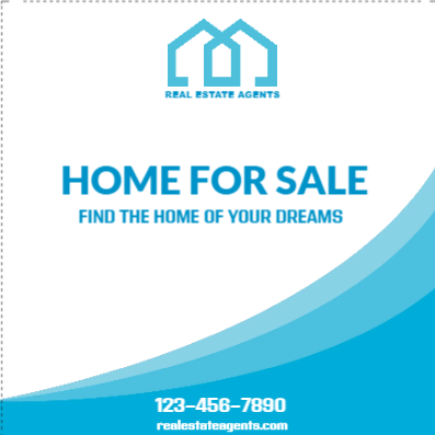 Custom Outdoor Yard Signs Multiple Sizes Dream Home