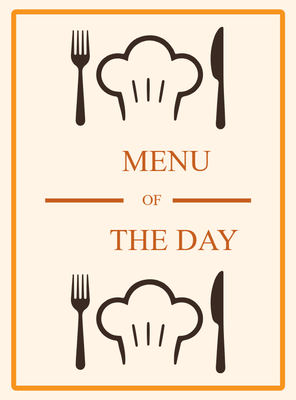 Custom A-Frames Multiple Sizes Menu of the Day