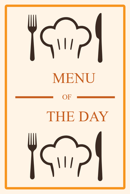 Custom A-Frames Multiple Sizes Menu of the Day