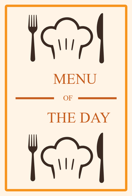Custom A-Frames Multiple Sizes Menu of the Day