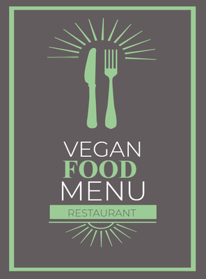Custom A-Frames Multiple Sizes Vegan Menu