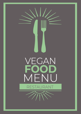 Custom A-Frames Multiple Sizes Vegan Menu