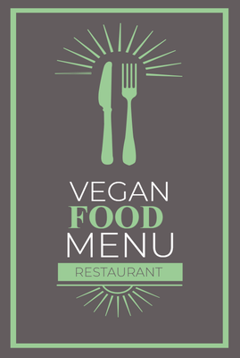 Custom A-Frames Multiple Sizes Vegan Menu