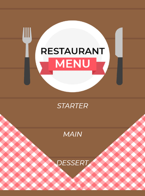 Custom A-Frames Multiple Sizes Restaurant Menu