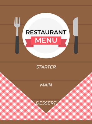 Custom A-Frames Multiple Sizes Restaurant Menu