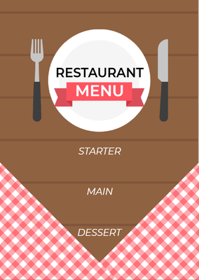 Custom A-Frames Multiple Sizes Restaurant Menu