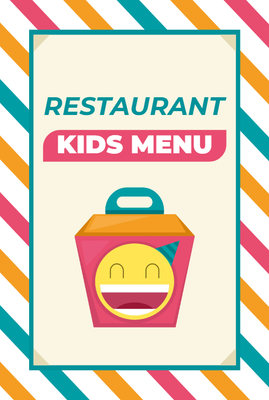 Custom A-Frames Multiple Sizes Kids's Menu