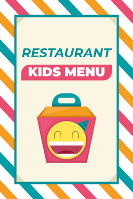 Custom A-Frames Multiple Sizes Kids's Menu