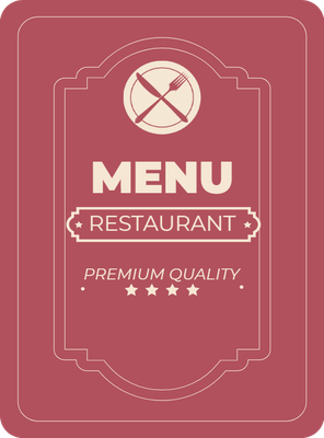 Custom A-Frames Multiple Sizes Premium Menu