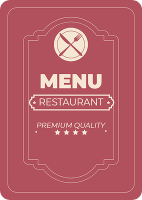 Custom A-Frames Multiple Sizes Premium Menu