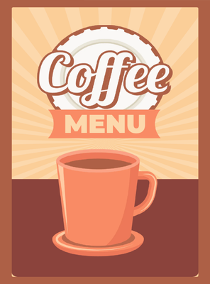 Custom A-Frames Multiple Sizes Coffee Menu