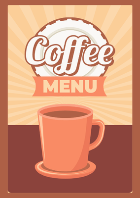 Custom A-Frames Multiple Sizes Coffee Menu