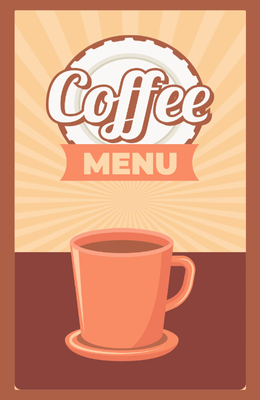 Custom A-Frames Multiple Sizes Coffee Menu