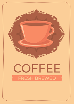 Custom A-Frames Multiple Sizes Fresh Brewed