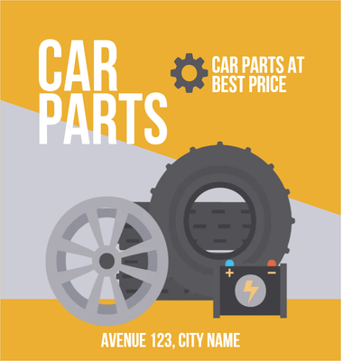 Custom Outdoor Yard Signs Multiple Sizes Car Parts