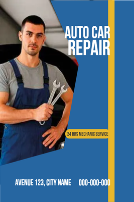 Custom Outdoor Yard Signs Multiple Sizes Auto Car Repair