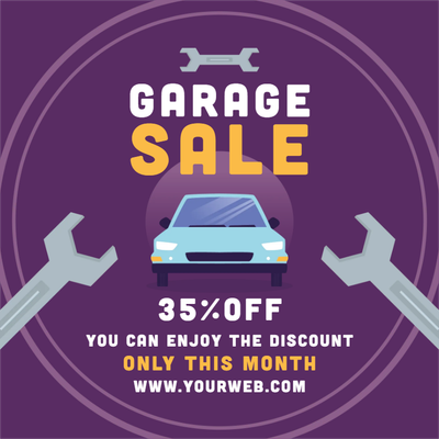 Custom Outdoor Yard Signs Multiple Sizes Garage Sale