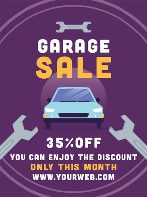 Custom Outdoor Yard Signs Multiple Sizes Garage Sale