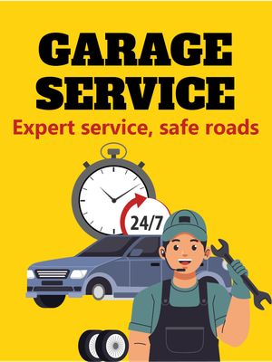Custom Outdoor Yard Signs Multiple Sizes Fast Garage Fix