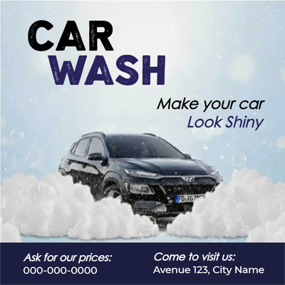 Custom Outdoor Yard Signs Multiple Sizes Make Your Car Look Shiny