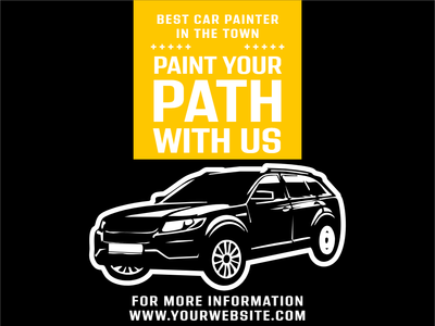 Custom Outdoor Yard Signs Multiple Sizes Paint Your Path With Us