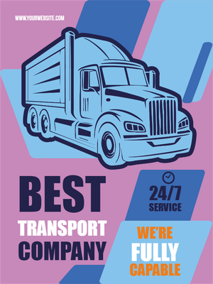 Custom Outdoor Yard Signs Multiple Sizes Best Transport Company