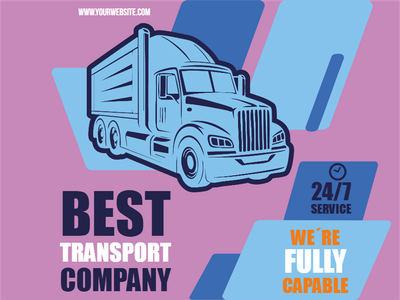 Custom Outdoor Yard Signs Multiple Sizes Best Transport Company