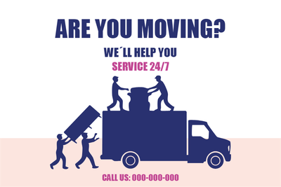 Custom Outdoor Yard Signs Multiple Sizes Transport Services