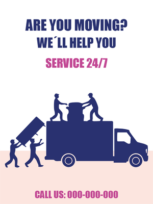 Custom Outdoor Yard Signs Multiple Sizes Transport Services