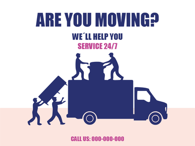 Custom Outdoor Yard Signs Multiple Sizes Transport Services