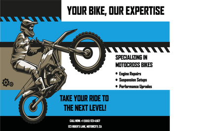 Custom Outdoor Yard Signs Multiple Sizes Your Bike, Our Expertise