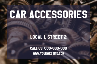 Custom Outdoor Yard Signs Multiple Sizes Car Accessories