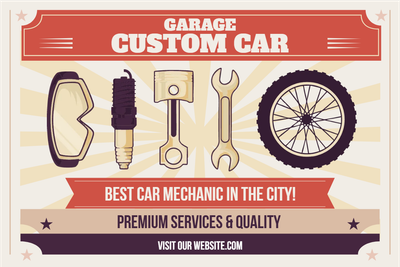 Custom Outdoor Yard Signs Multiple Sizes Best Car Mechanic