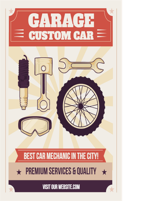 Custom Outdoor Yard Signs Multiple Sizes Best Car Mechanic
