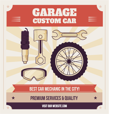Custom Outdoor Yard Signs Multiple Sizes Best Car Mechanic