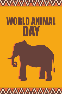 Custom Outdoor Yard Signs Multiple Sizes World Animal Celebration
